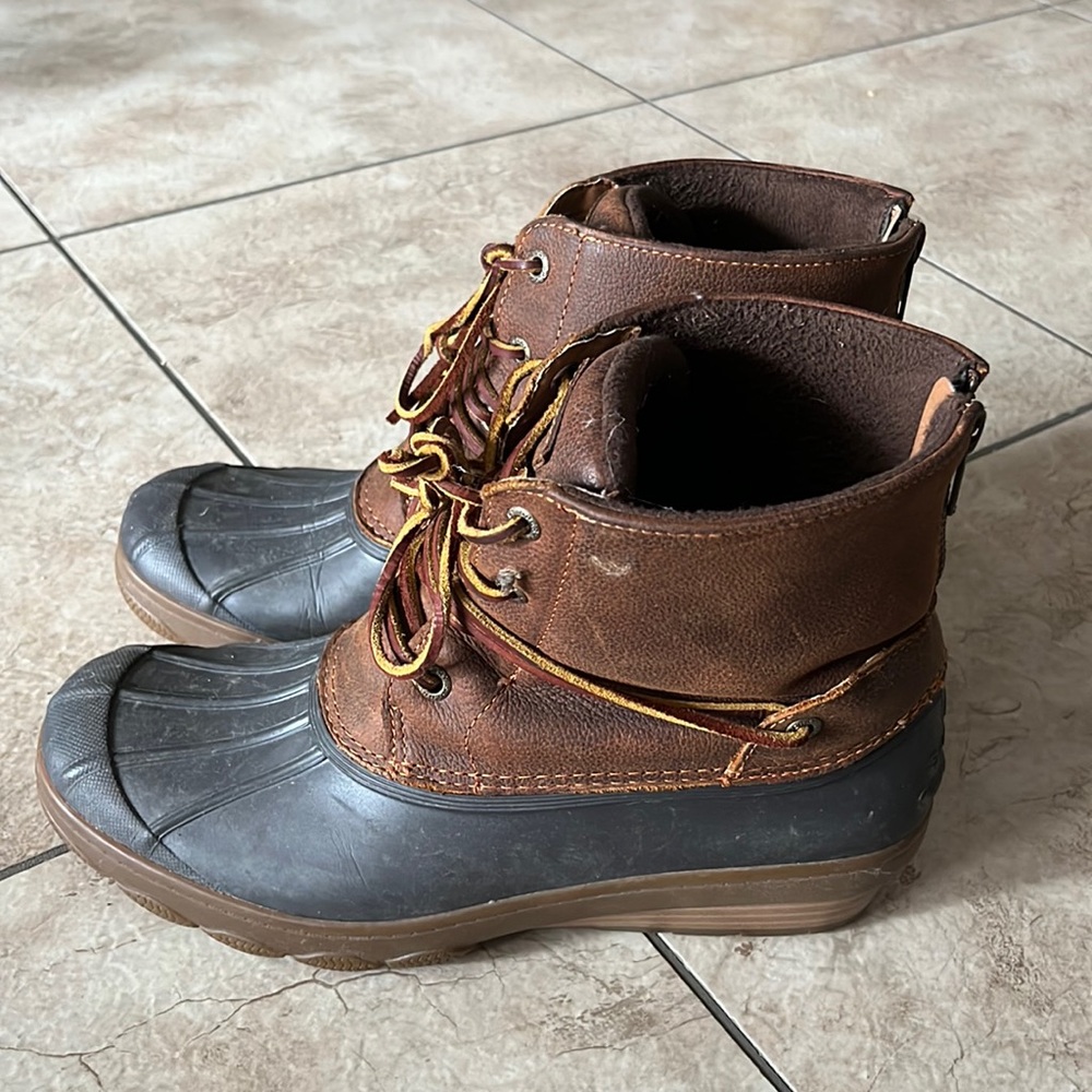 Sperry leather Duckboot